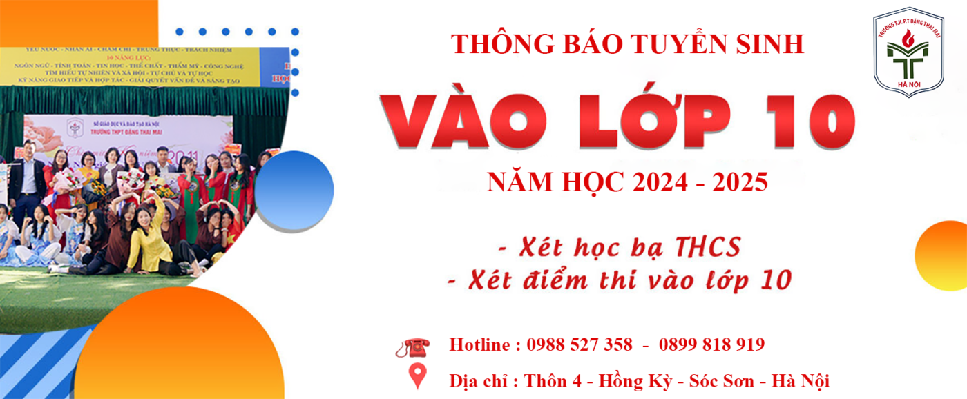 Trường THPT Đặng Thai Mai 